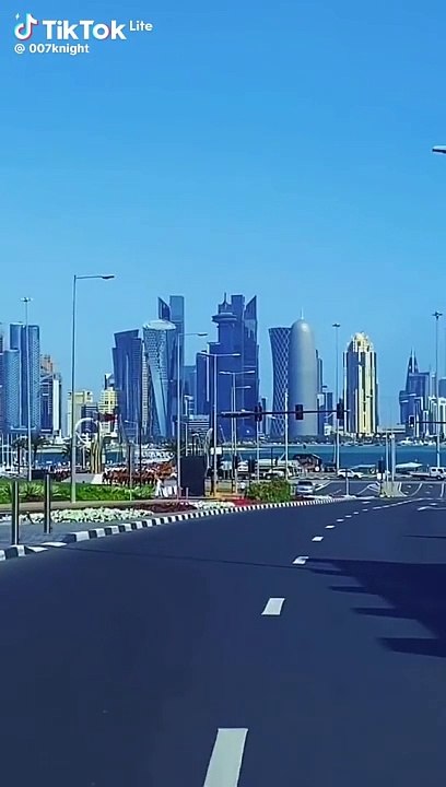 Corniche view, Doha, Qatar