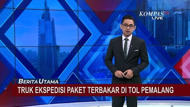 Truk Ekspedisi Paket Terbakar di Tol Pejagan-Pemalang! Berapa Total Kerugiannya?