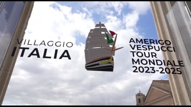 Nasce il Villaggio Italia, mini expo itinerante con nave Vespucci