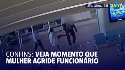 Vídeo: mulher agride funcionário e é presa por racismo