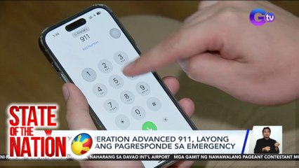 Next Generation Advanced 911, layong pabilisin ang pagresponde sa emergency | SONA
