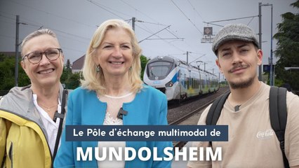 Le Pôle d’échange multimodal de Mundolsheim