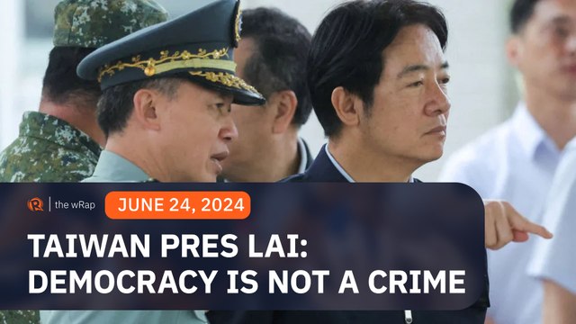 Taiwan president says autocracy is 'evil' after China threatens death for separatism