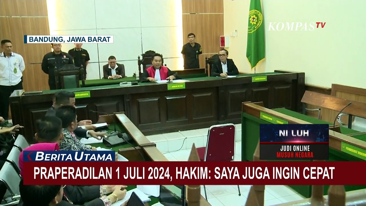 Hakim soal Sidang Praperadilan Pegi Ditunda: Saya Juga Ingin Cepat