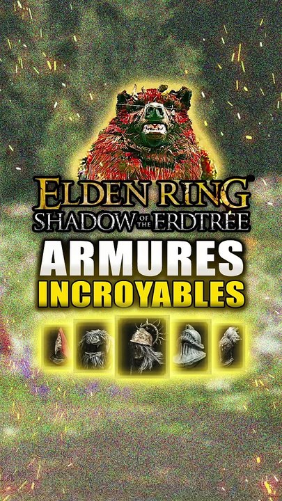 7 Armures de FOU dans ELDEN RING (Incroyable )