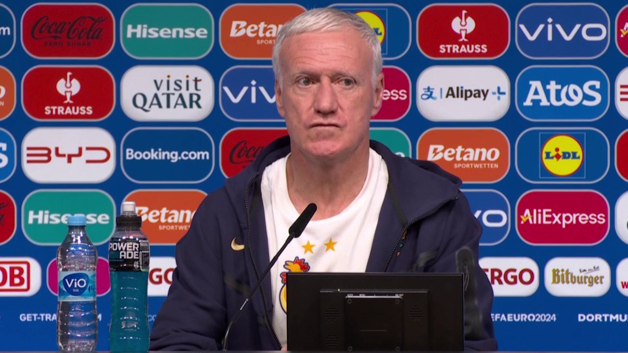 Didier Deschamps avant France-Pologne: "L'objectif reste pour nous de gagner ce match pour se donner les moyens d'obtenir la meilleure place"