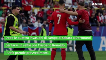 Euro 24:  stretta Uefa contro le invasioni di campo
