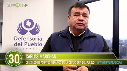 Crisis en el sector Agro Defensoría  del Pueblo advierte sobre la baja implementación de Fondos