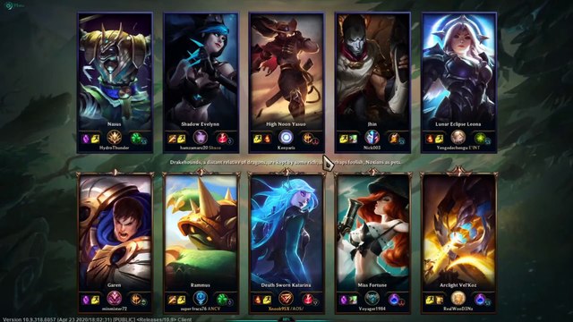 Katarina Vs Yasuo Mid - League Of Legends Ranked Gameplay 28 2020 05 09