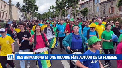 Download Video: Revivez le parcours de la Flamme dans la Loire / Une capsule temporelle enterrée à Montbrison / Les gendarmes de Balbigny enregistrent les procurations / La fête de la musique a fait vibrer Saint-Etienne