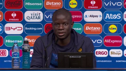 N’Golo Kanté sur l'état de forme de Kylian Mbappé: "Je pense qu'il se sent bien et j'espère que ça se ressentira pour le match"