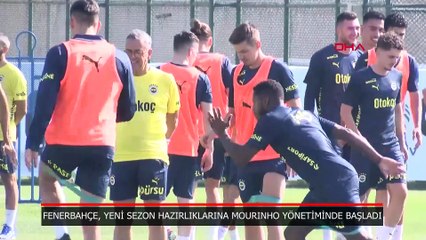 İZLE | İşte Jose Mourinho'nun Fenerbahçe ile ilk idmanı