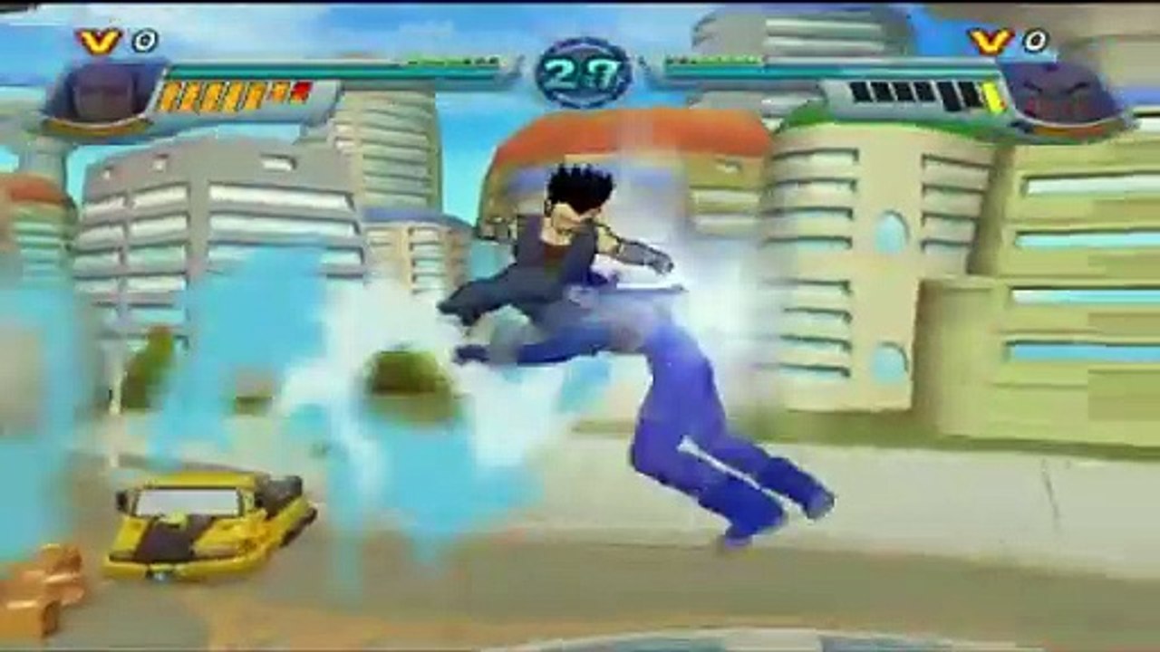 Dragon Ball Z_ Infinite World PS2 - Vegeta GT VS Super 17 #dragonballgame #dbgt RJ ANDA