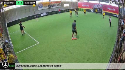 But de Sergio Luis - LES COPAINS D'ABORD 1