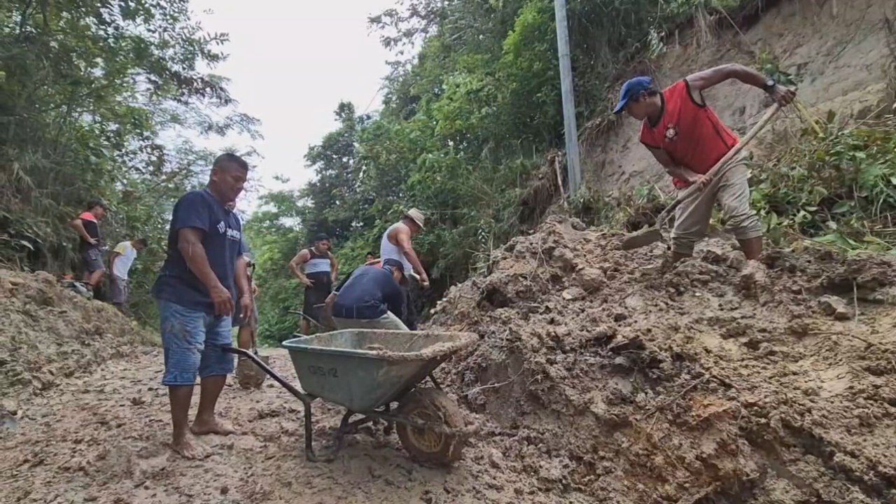 Deslizamientos de tierra dejan incomunicada a una comunidad en Penonomé