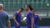 Group D leaders Netherlands train ahead of Austria