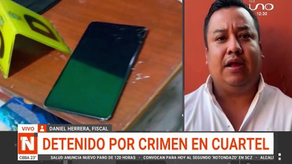 DETENIDO POR CRIMEN EN CUARTEL