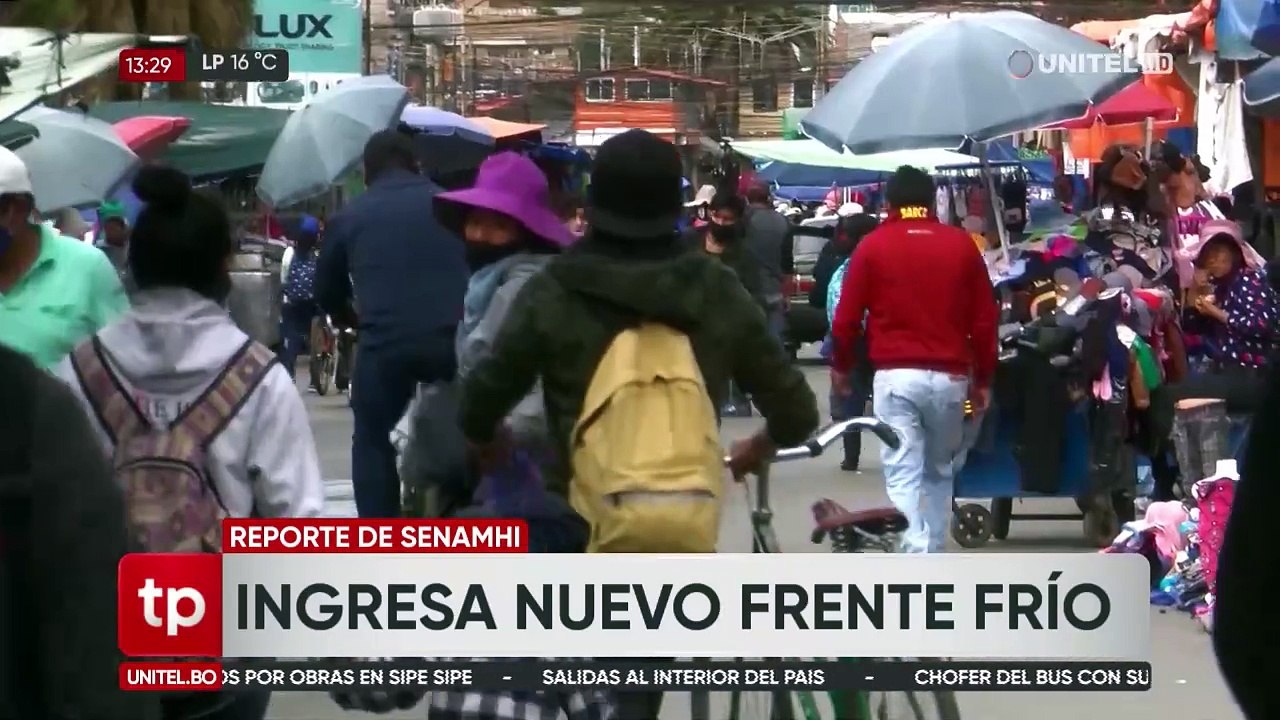 Leve descenso de temperaturas llegará a Cochabamba estos días, el frente frío se sentirá desde el fin de semana