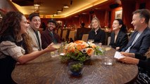 Alex Edelman, Jacqueline Novak, Jenny Slate, Mike Birbiglia, Ramy Youssef and Taylor Tomlinson at the THR Stand-Up Comedy Roundtable | Off Script With The Hollywood Reporter