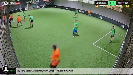 But de Benjamin Barou Dagues - VERTS GALANT