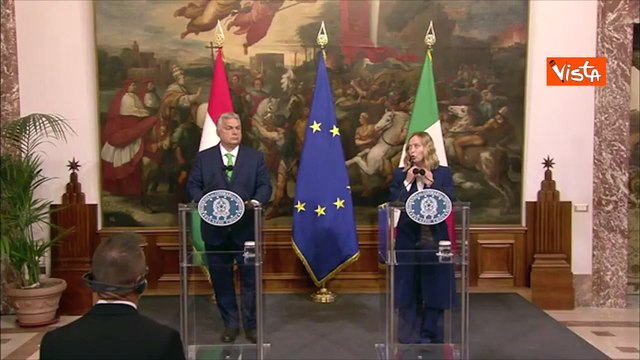 Meloni a Orban: Condividiamo priorit? Presidenza Ue Ungheria come sfida demografica