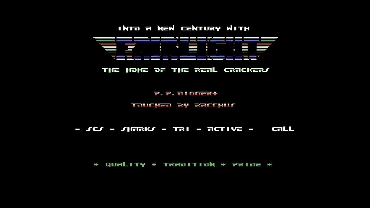 C64 Cracktro - P P  Digger by Fairlight