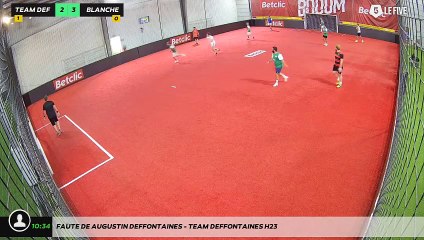 Faute de Augustin Deffontaines - Team Deffontaines H23