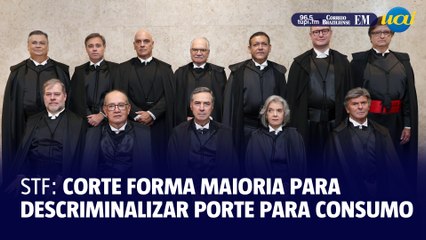STF forma maioria para descriminalizar o porte de maconha para consumo