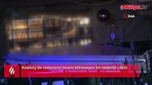 Kadıköy'de restoranın tavanı çöktü: 1 yaralı