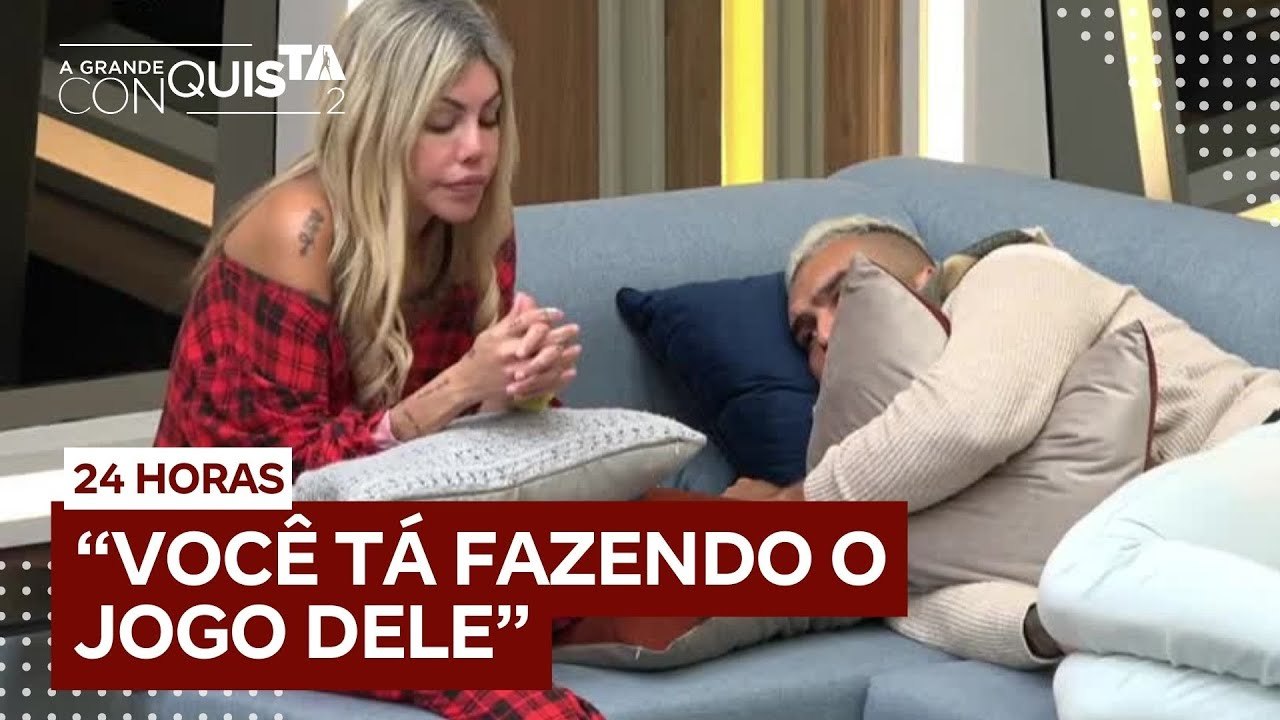 Lizi detona Brenno após ele concordar em indicar De Albú para Zona de Risco _ A Grande Conquista