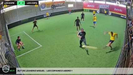 But de Leandro Miguel - LES COPAINS D'ABORD 1