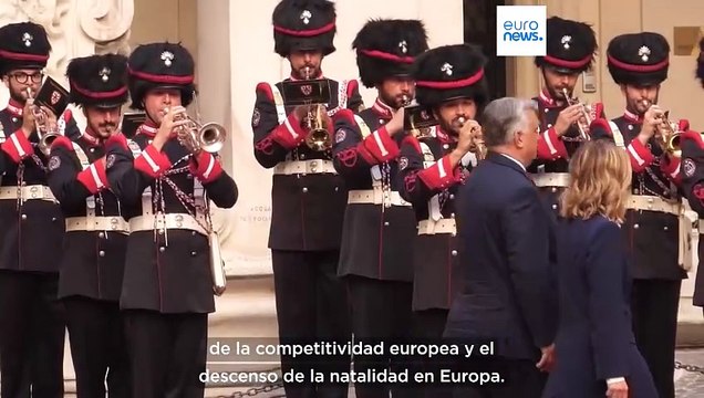 Orbán descarta unirse al grupo ECR en el Parlamento Europeo tras reunirse con Meloni en Italia