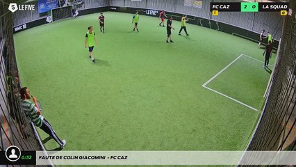 Faute de Colin Giacomini  - FC CAZ