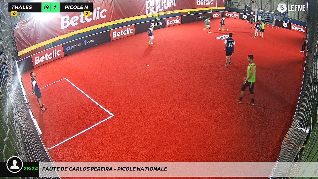 Faute de Carlos PEREIRA - PICOLE NATIONALE