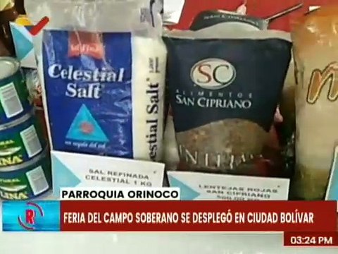 Bolívar | Feria del Campo Soberano favorece a 13 comunidades con la distribución de 6 toneladas de alimentos