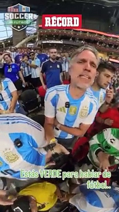 Aficionado de Santos 'EXPLOTA' contra MESSI en Copa América: 'ES UNA BASURA, LO PEOR DEL FUTBOL'