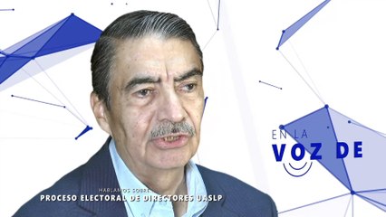 En la voz de Alejandro Zermeño, Proceso electoral de directores de  la UASLP