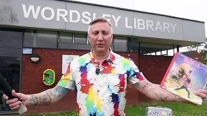 Entertainer Will E. Droppit talks about the forthcoming shows at Dudley libraies.