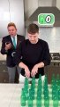 MrBeast Bottles Smash Challenge
