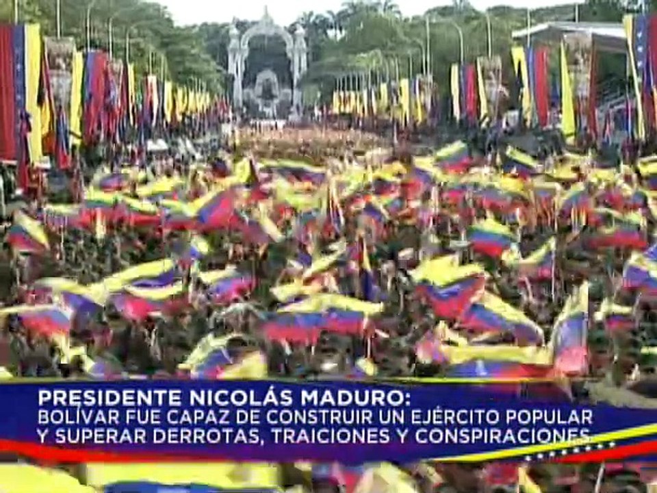 Pdte. Maduro: Para entender lo que sucedió hace 203 años, tenemos que entender el proceso histórico