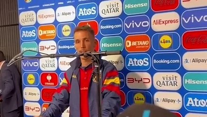 Grimaldo: "Antes no nos daban como favoritos y ahora sí"