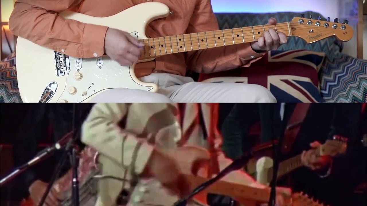 While My Guitar Gently Weeps Live (George Harrison Guitar Cover) with Fender Stratocaster