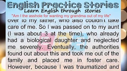 Why I Want My Grandma Out of My Life | AITA Reddit Story | am i the asshole
