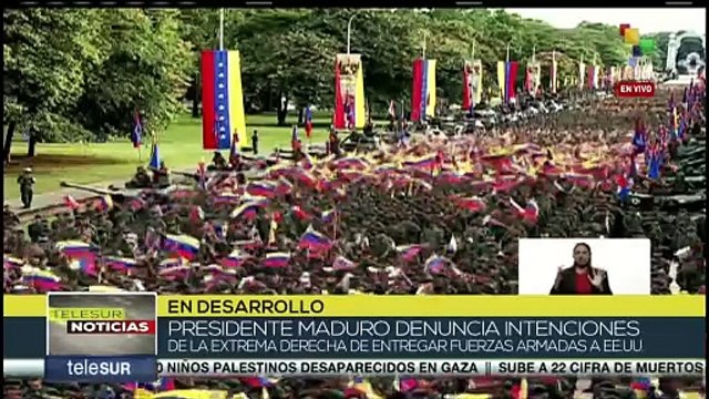 El presidente de Venezuela, Nicolás Maduro, propone fortalecer el poder militar para el 2030
