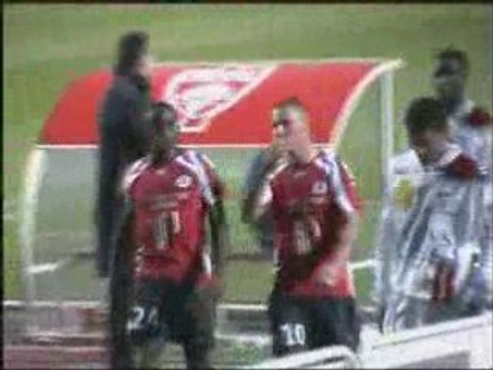 Lille-Nancy:fin de la 1ére mi-temps