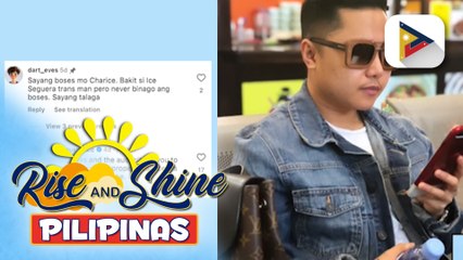 TALK BIZ |Jake Zyrus, rumesbak sa hate comment!