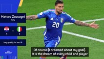 Zaccagni hopes Del Piero is proud of 'dream' Italy goal