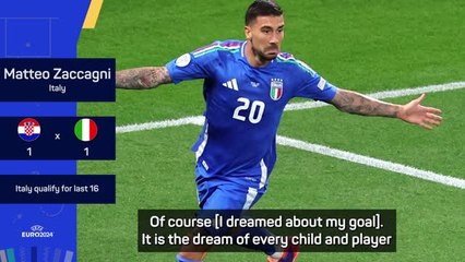 Zaccagni hopes Del Piero is proud of 'dream' Italy goal