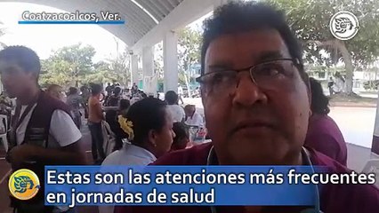 Estas son las atenciones más frecuentes en jornadas de salud