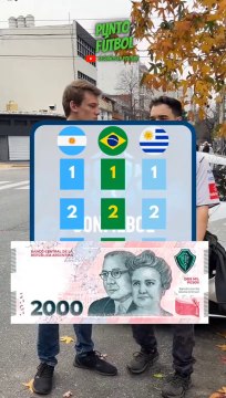 Por $2.000 decime los 3 máximos goleadores de Argentina, Brasil y Uruguay